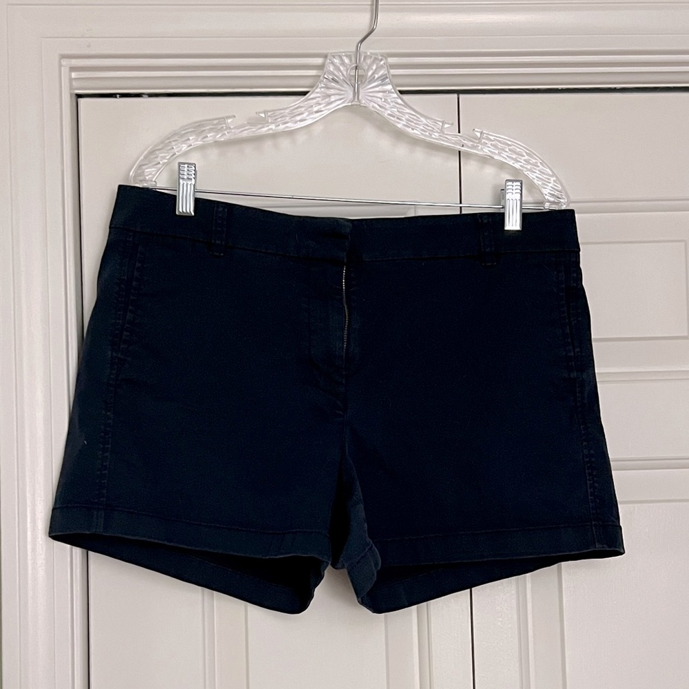 J. Crew Navy Shorts Size 12